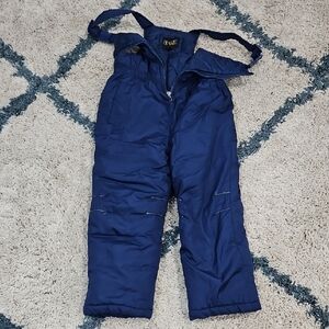 Blue Insulated Snow Pants